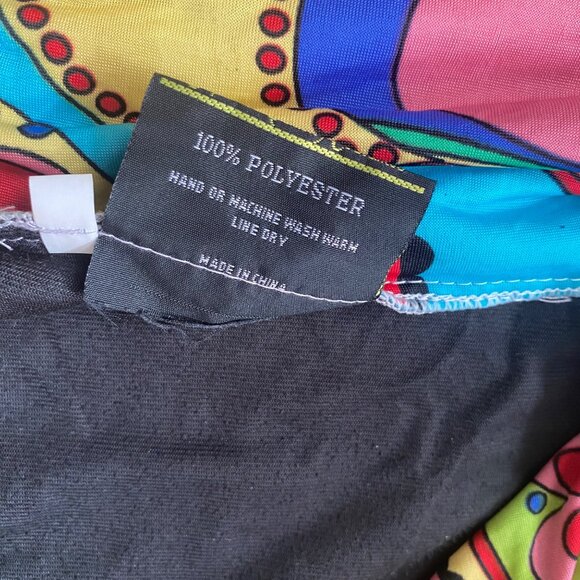 Outta Sight 60s Hippie Costume Multicolor Halloween Pants Men 2XL - Picture 5 of 5